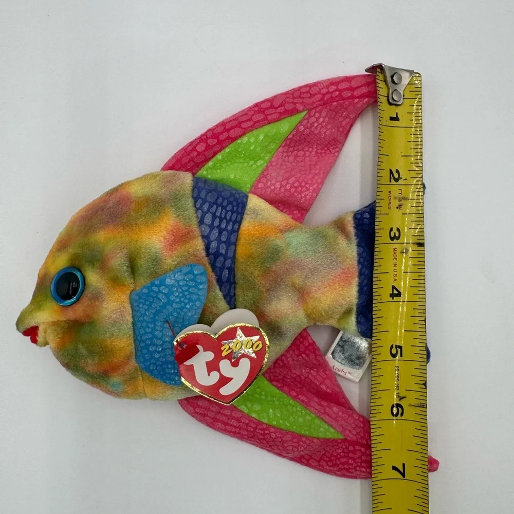 Ty Beanie Baby Aruba the Tropical Fish 2000 with Tag Plush Collectible